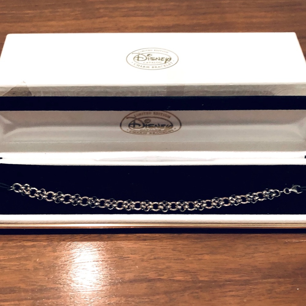 Sterling Silver Charm Bracelet - Unique - NEW in Box